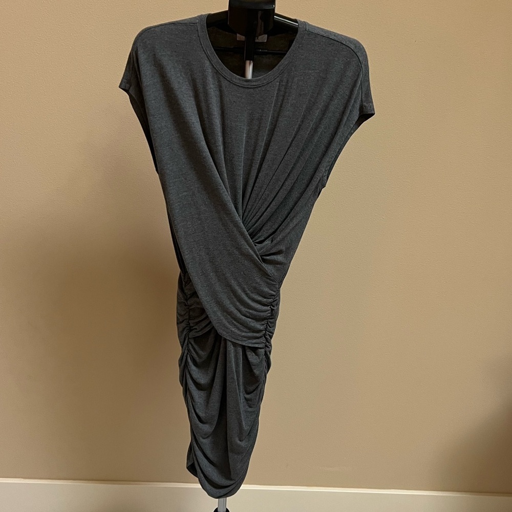 Frame Denim Charcoal Midi Dress - Picture 3 of 5